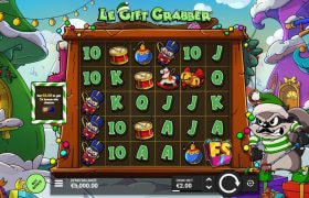 Screenshot di Le Gift Grabber di Hacksaw Gaming