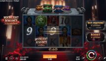 Screenshot from the New Moonlight Romance Twilight Slot by Microgaming