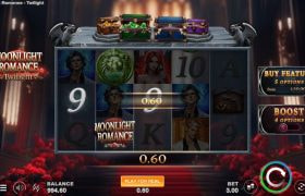 Screenshot from the New Moonlight Romance Twilight Slot by Microgaming
