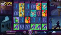 Screenshot from the New Nunchucks Slot by NetEnt