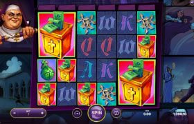 Screenshot van de nieuwe Nunchucks slot van NetEnt