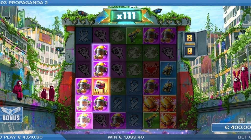 Screenshot from the Bonus Drops of Propaganda 2