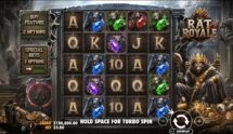 Screenshot della nuova slot Rat Royale di Pragmatic Play