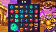 Screenshot from the Ribs' Golden Crypt Slot by Slotmill