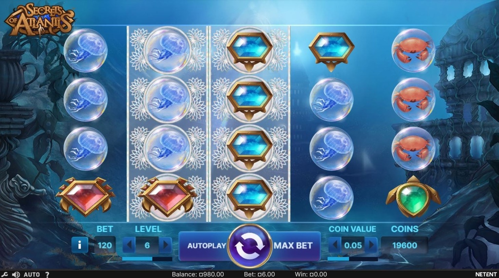 Screenshot van Secrets of Atlantis