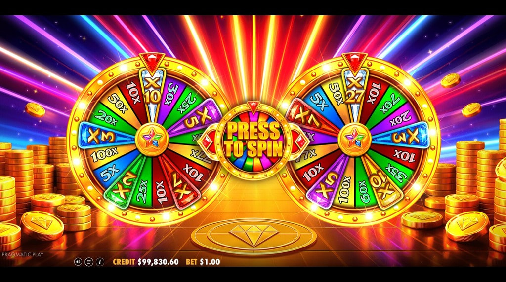 Screenshot from the Bonus Feature of Super Golden Spins