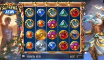 Screenshot from the New Supreme Zeus Slot by Hacksaw Gaming