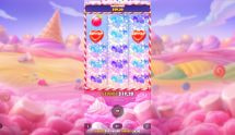 Screenshot fra den Nye Sweet Bonanza Pop Slot af Pragmatic Play