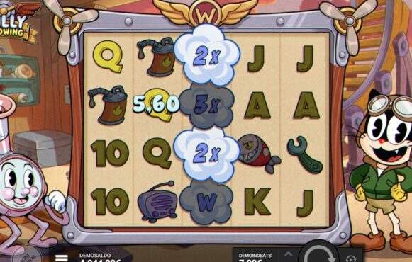 Screenshot fra den Nye Willy Wildwing Slot af Hacksaw Gaming