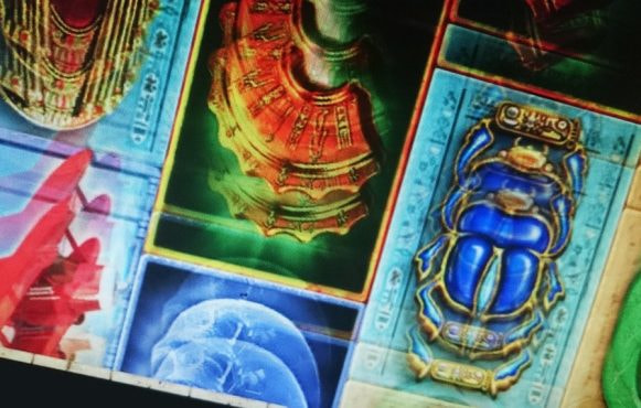Tematiske slots egypisk hjul skarabæ
