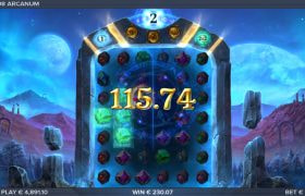Screenshot fra den Nye Arcanum Slot af ELK Studios