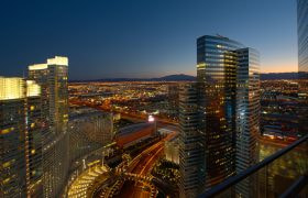 Luci notturne a Las Vegas