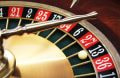 Ruota della roulette con pallina ferma