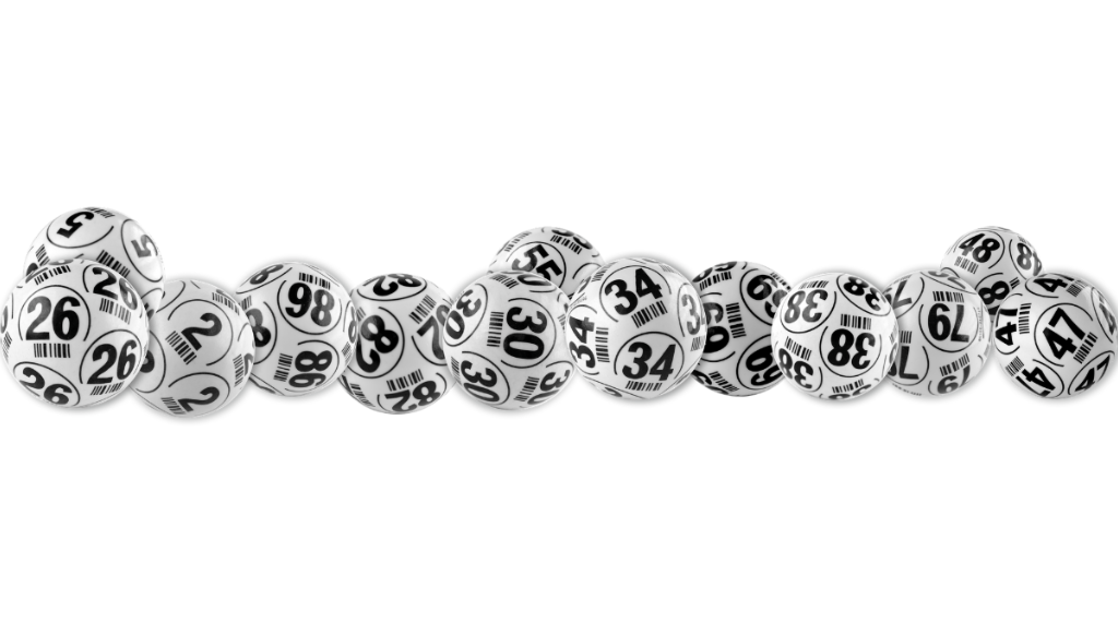 Molte palline della lotteria