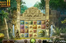 Screenshot della nuova slot Gonzo’s Quest 2 di NetEnt