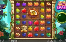 Screenshot della nuova slot Ultra Fruit Smash di Slotmill