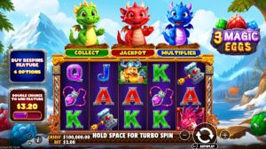 Screenshot della nuova slot 3 Magic Eggs di Pragmatic Play