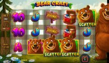 Screenshot van de nieuwe Bear Crazy slot van Pragmatic Play