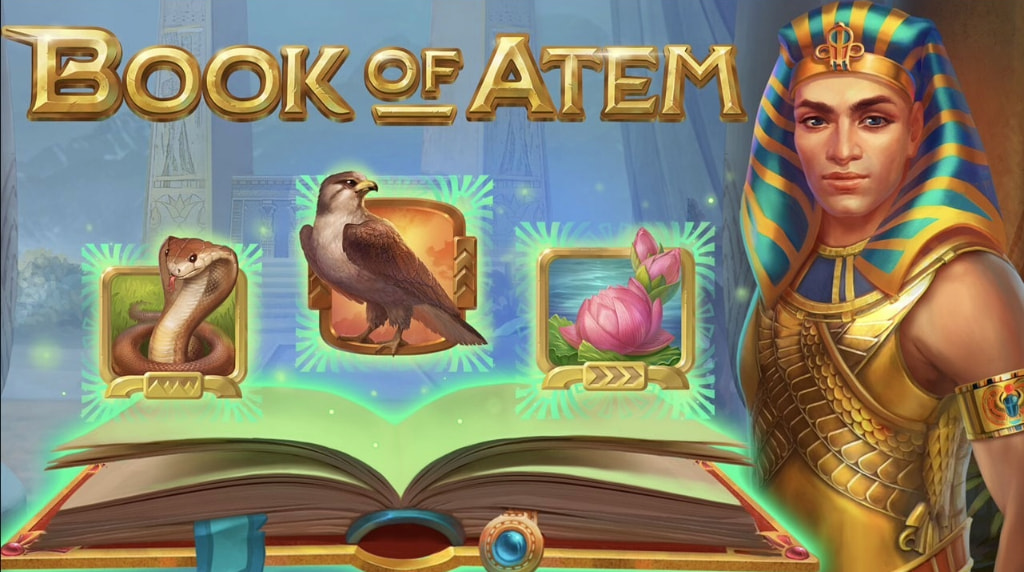 Book of Atem slot dezvoltat de All for One Studios