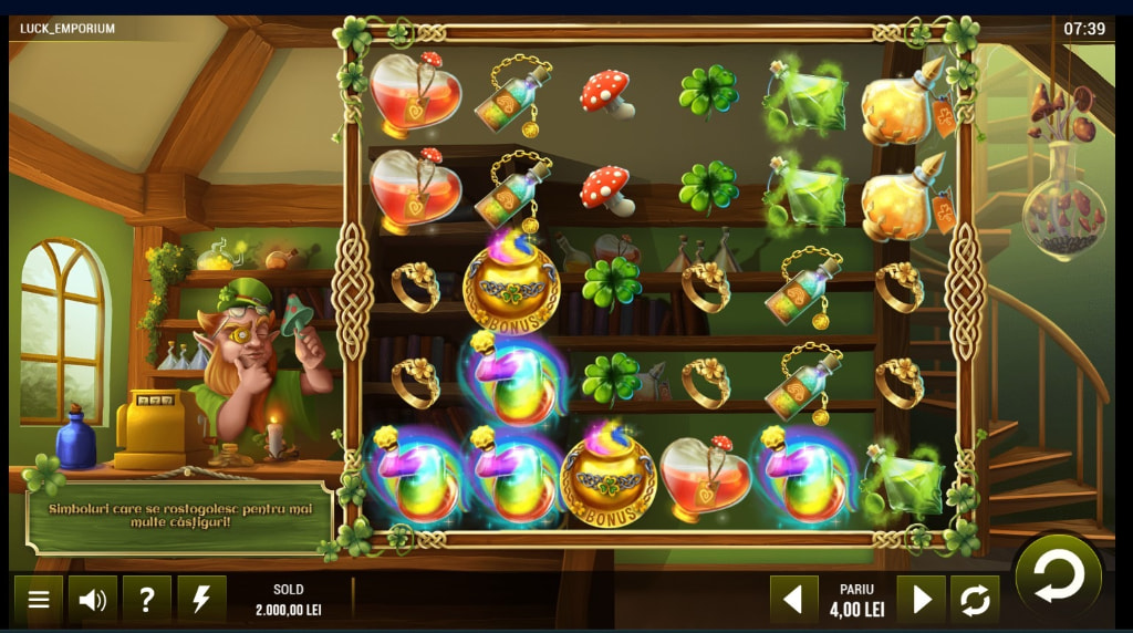 Leprechaun’s Luck Emporium slot online