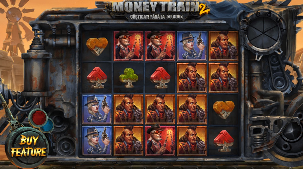Money Train 2 slot online cu achiziție de speciale