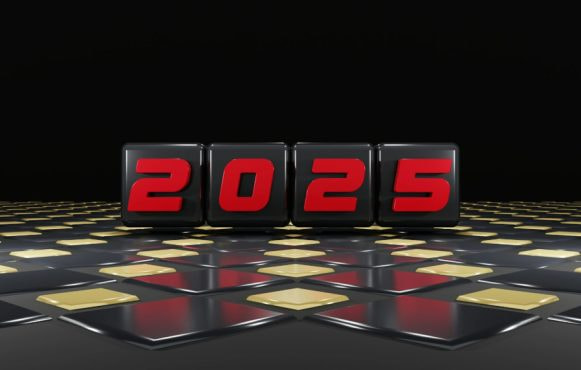 Cuburi care formează numărul 2025