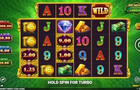 Screenshot cu noul slot Big Money Frenzy Cash Gains dezvoltat de Blueprint Gaming