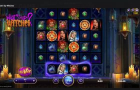 Screenshot cu noul slot What's Up Witches dezvoltat de NetEnt