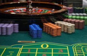 roulette-layout-with-chips-stacked-on-it
