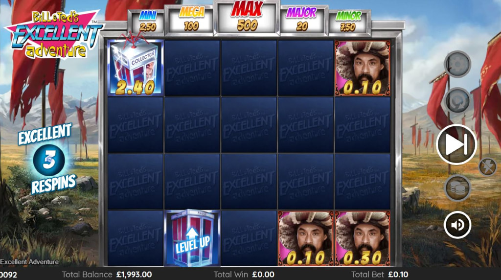 Screenshot of the Excellent Respins of Bill & Ted's Excellent Adventure
