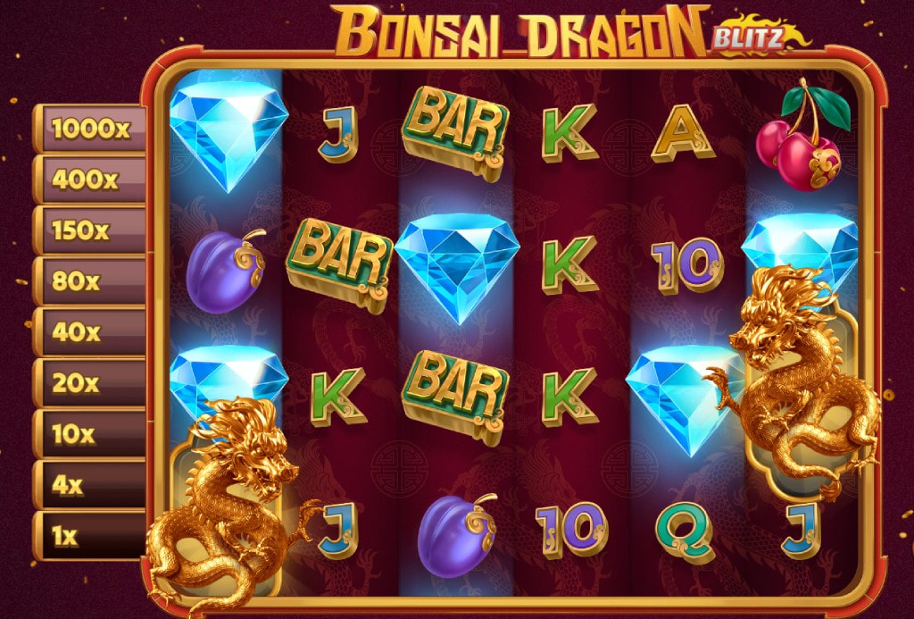 Screenshot of the Collect Feature of Bonsai Dragon Blitz Dream Drop