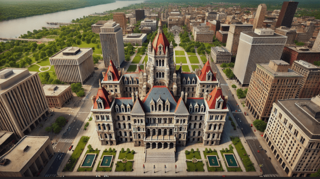 New York capitol building