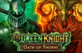 Screenshot from The Green Knight Oath of Thorns Slot by Play'n GO Games