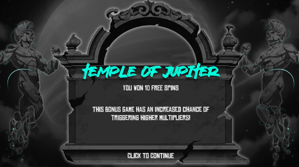 Screenshot of the Temple of Jupiter Bonus of Invictus