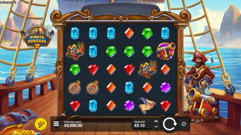 Screenshot from the New Pirate Bonanza 2 by Backseat Gaming Game