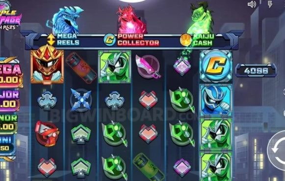 Screenshot from the New Triple Rampage Slot by Push Gaming