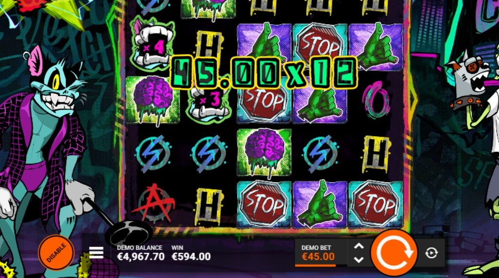 Screenshot of the Crazy Multiplier of Chaos Crew 3