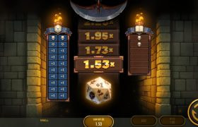 Screenshot from the new Heads Will Roll slot by Thunderkick
