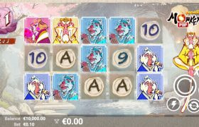 Screenshot from the new MonkeyPop 2 slot by AvatarUX
