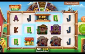 Screenshot from the new Barn Busters slot by Play'n GO