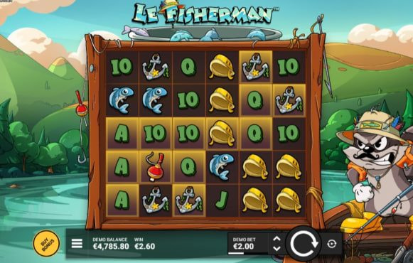 Screenshot from the New Le Fisherman Slot by Hacksaw Gaming